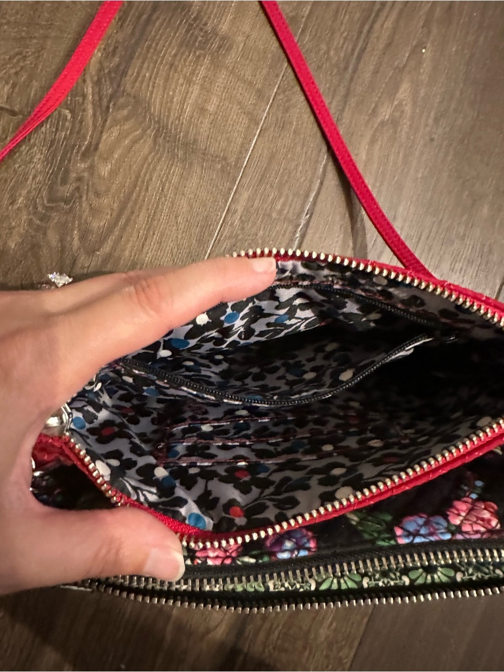 2for1 Vera Bradley Iconic RFID Custom Crossbody Bag & Wristlet - Picture 6 of 9